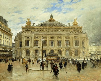 La Ópera, París de Frank Myers Boggs